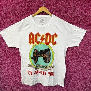 AC/DC For Those About To Rock Tshirt size Large